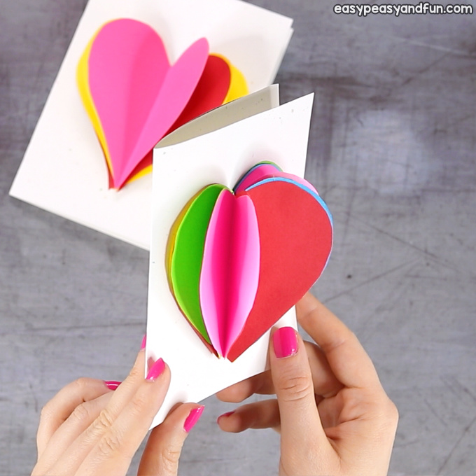 3D Heart Card Idea