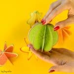 3D Paper Fruit Craft