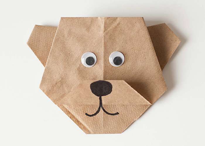 Bear Paper Folding