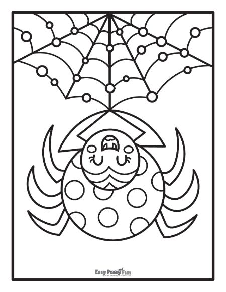 Black Widow Coloring Page