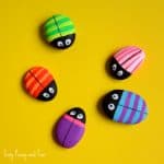 Bug Painted Rocks Craft