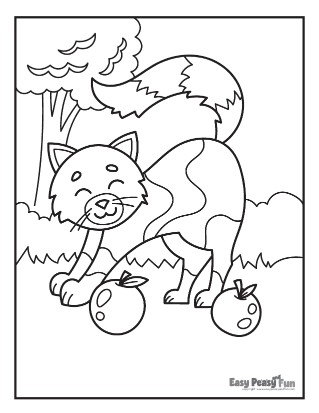 Outdoor Fun Coloring Page