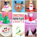 Christmas Paper Plate Crafts for Kids