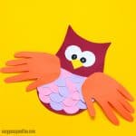 Construction Paper Owl