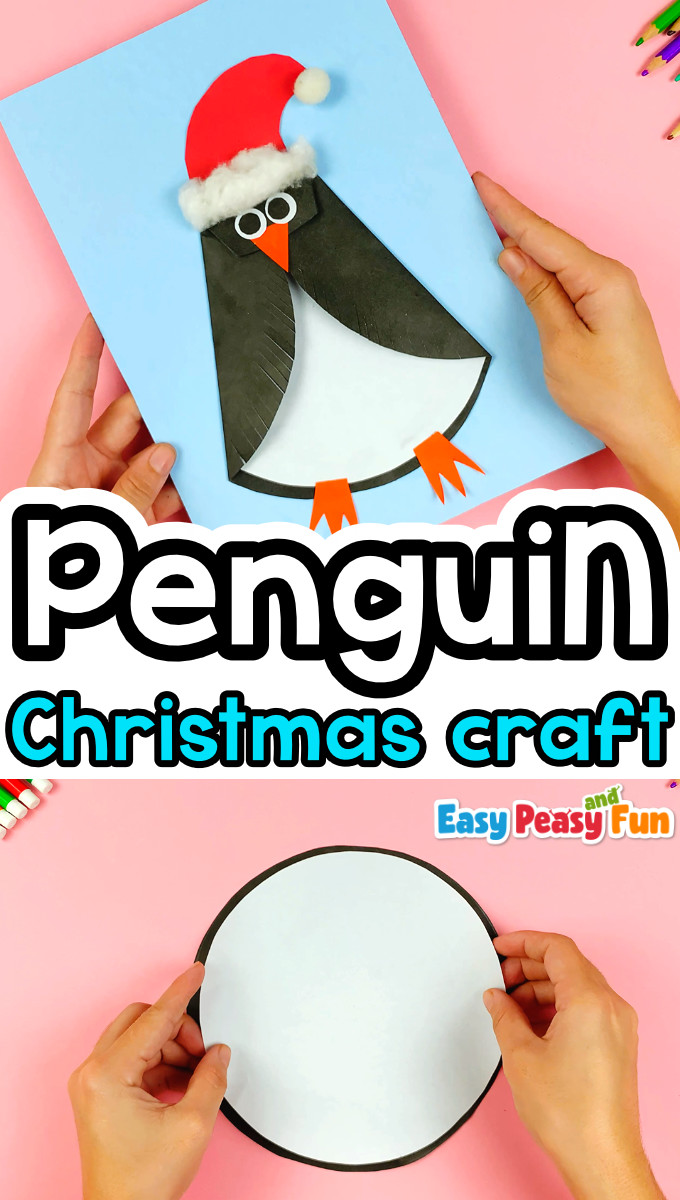 Cute Christmas Penguin Craft