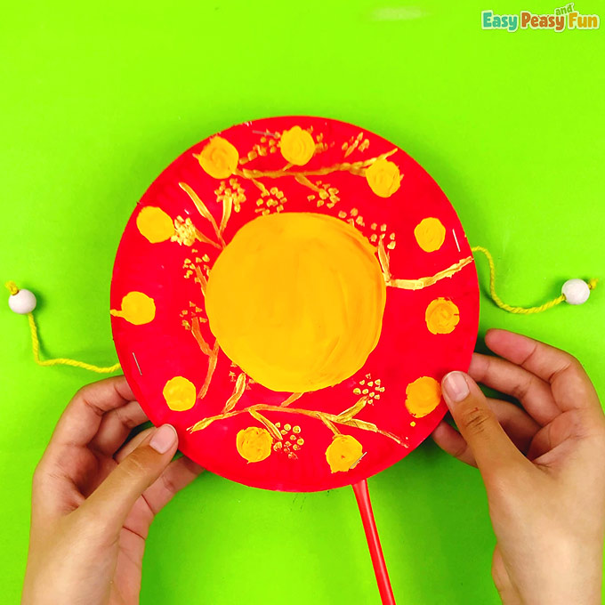 DIY Chinese New Year Drum Craft