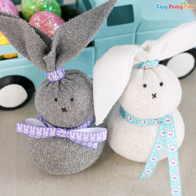 DIY Sock Bunny Craft