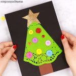 Doily Christmas Tree Craft