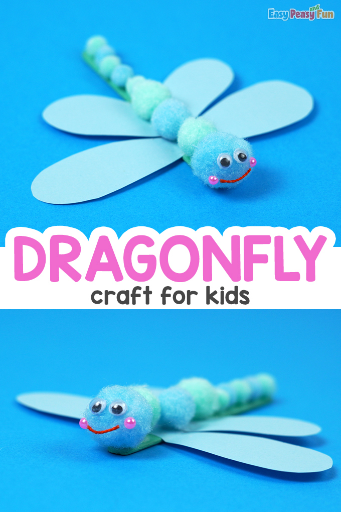 Dragonfly Craft for Kindergarten