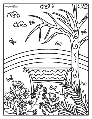 Fall Coloring Sheet