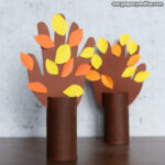 Fall Handprint Tree