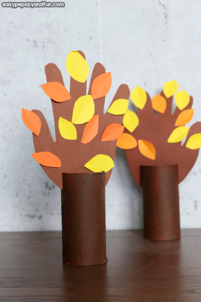 Fall Handprint Tree Craft