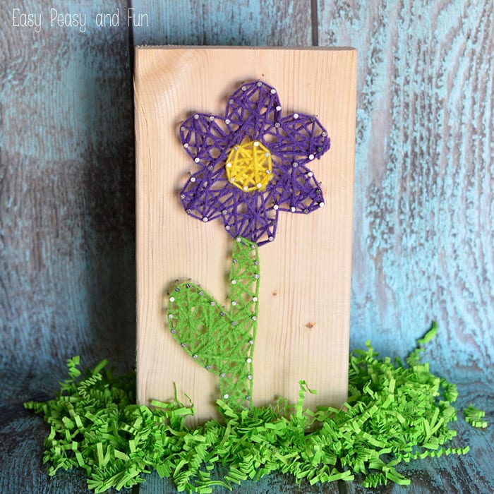 Flower String Art for Begginers