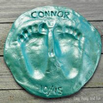 Footprint Salt Dough Keepsake