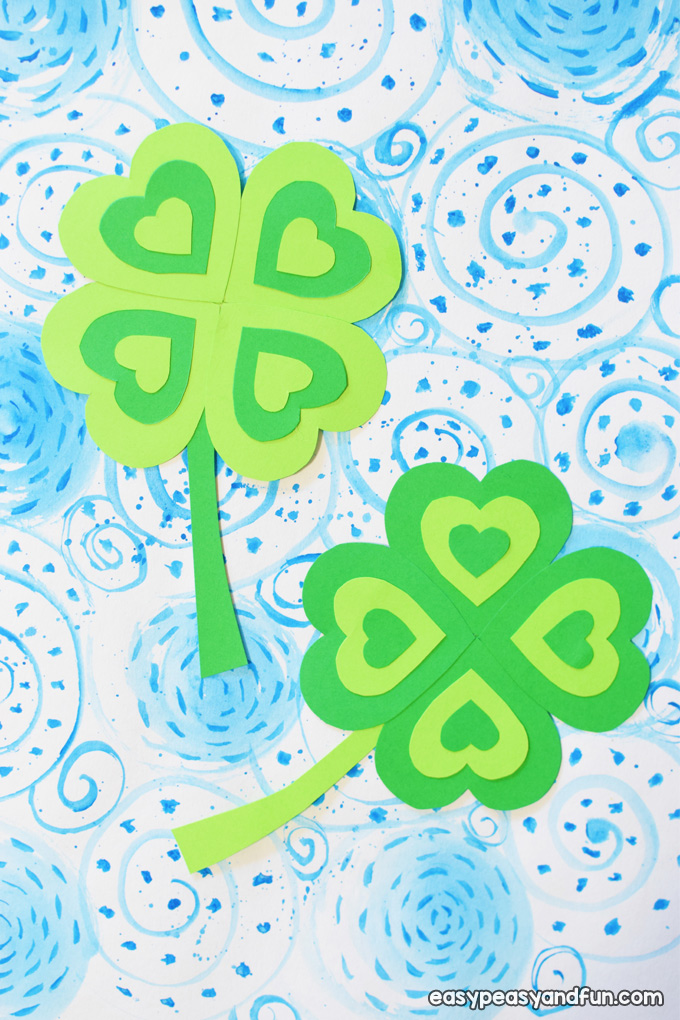 Four Leaf Clover Craft for Kids