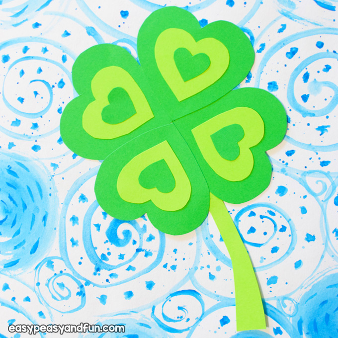 Four Leaf Clover Craft for Kids to Make