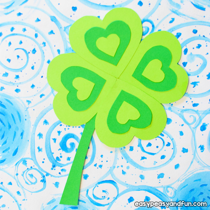 Four Leaf Clover Craft for Kids to Make