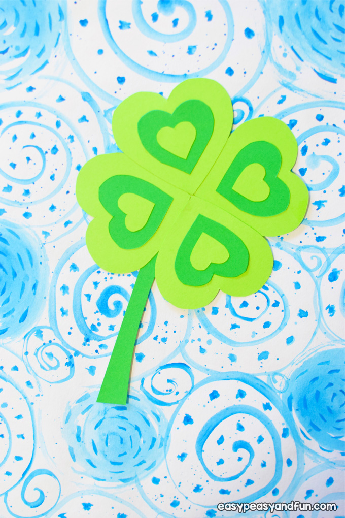 Four Leaf Clover Craft for Kids