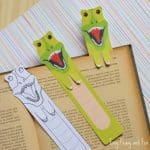 Free Printable T-Rex Bookmark