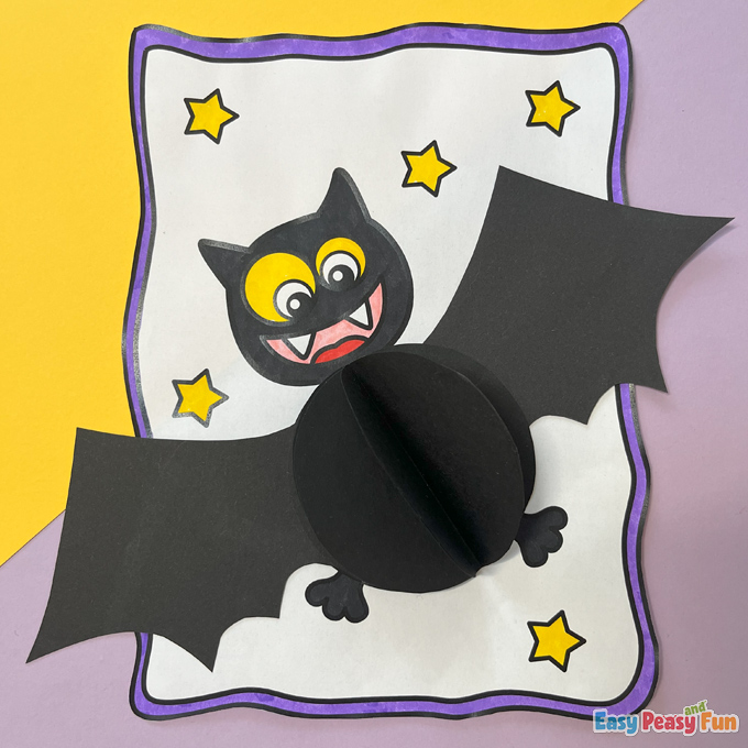 Halloween Bat Craft