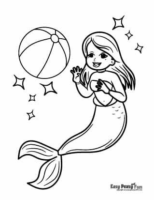 Underwater Coloring Sheet