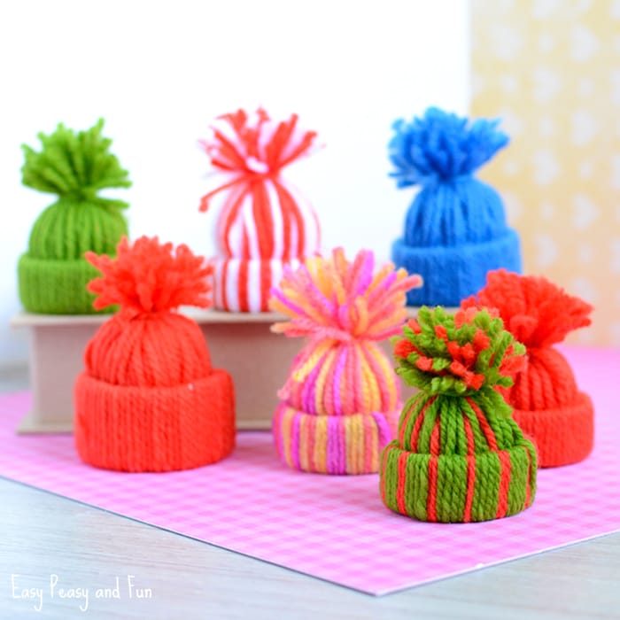 Mini Yarn Hats