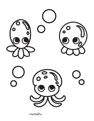 Three Underwater Friends