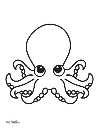 Octopus Coloring Sheet