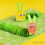 Paper Caterpillar Craft for Kids