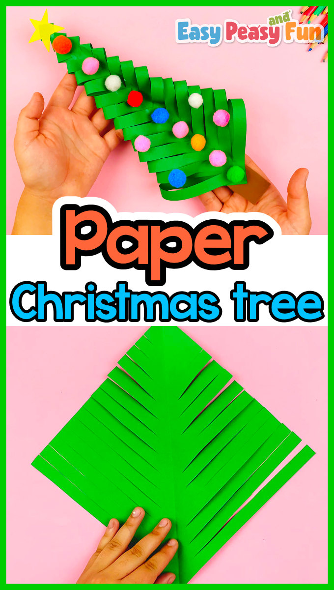 Paper Christmas Tree Craft