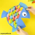 Paper Plate Fish Craft for Kids