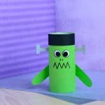 Paper Roll Frankenstein Craft