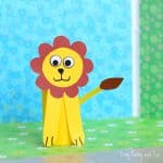 Paper Roll Lion Craft