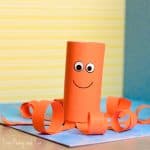 Paper Roll Octopus Craft