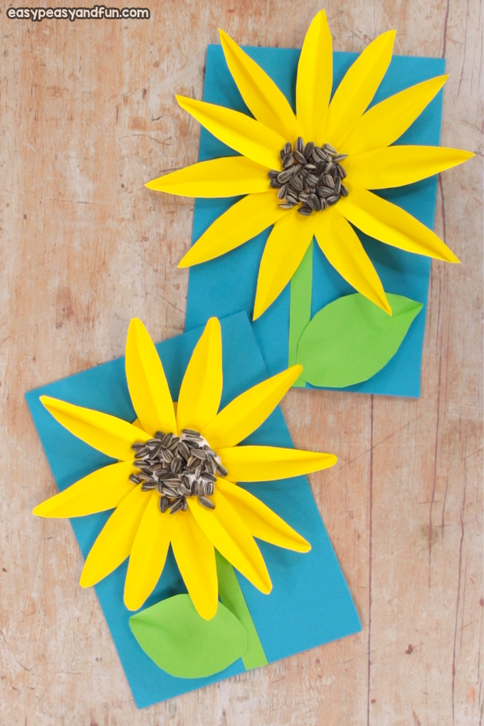 Paper Sunflower Craft