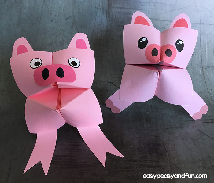 Pig Cootie Catcher