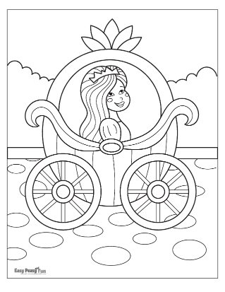 Princess in a Carriage