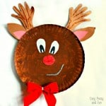 Reindeer Paper Plate Craft