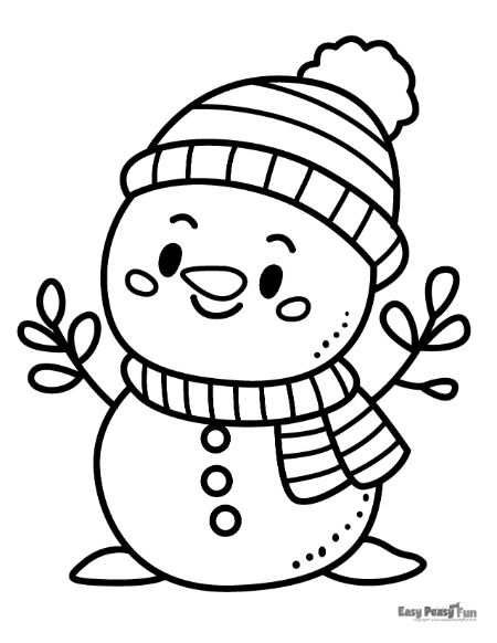 Cute Image of Snowman