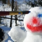 Snowman Painting