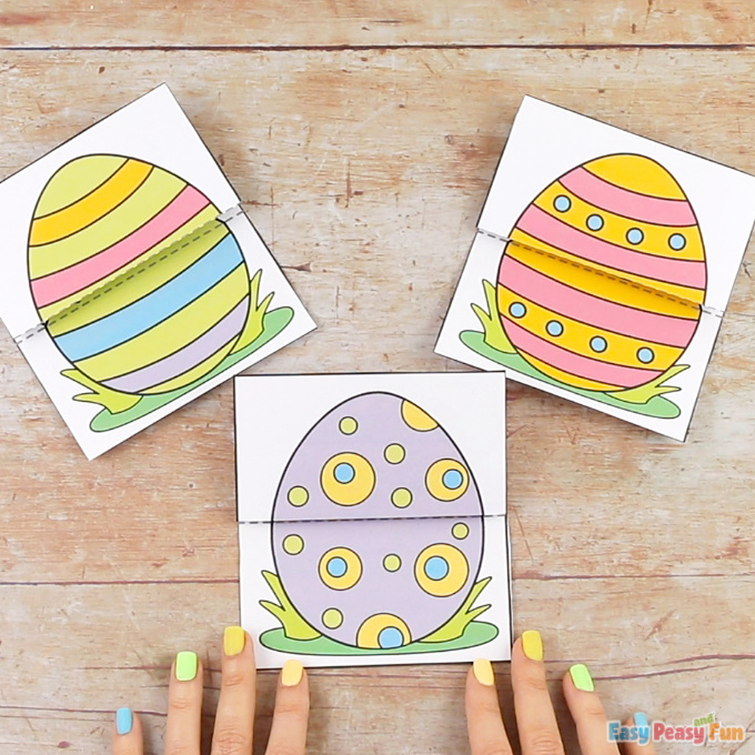 Surprise Easter Egg Cards Craft
