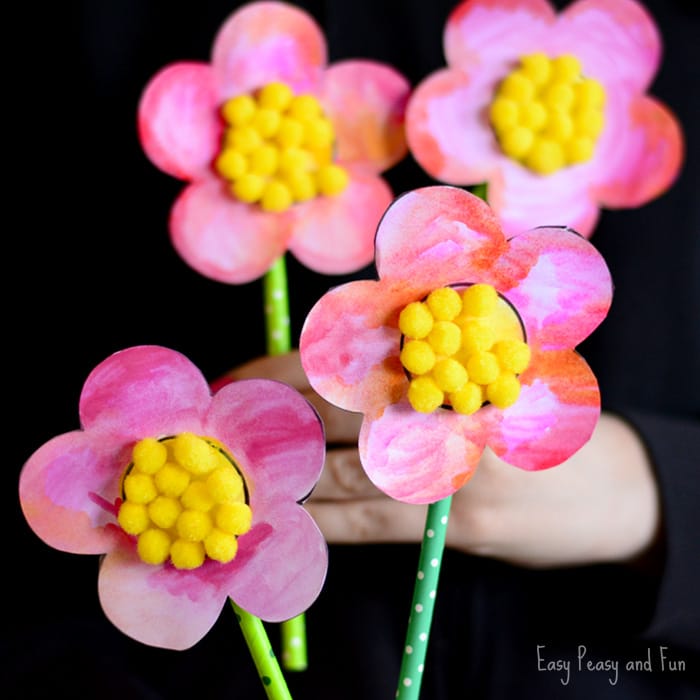 Sweet Flower Craft for Kids