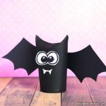 Toilet Paper Roll Bat Craft