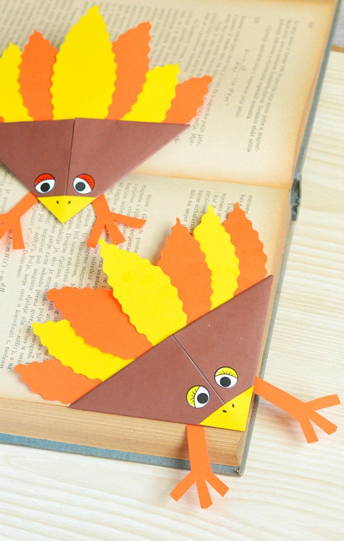 Turkey Corner Bookmarks