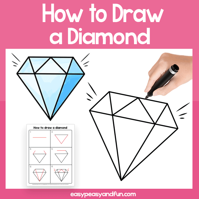 How to Draw a Diamond