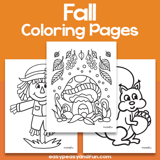 Fall Coloring Pages