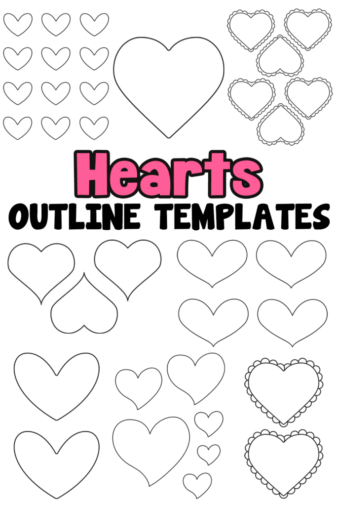 Free Printable Heart Templates