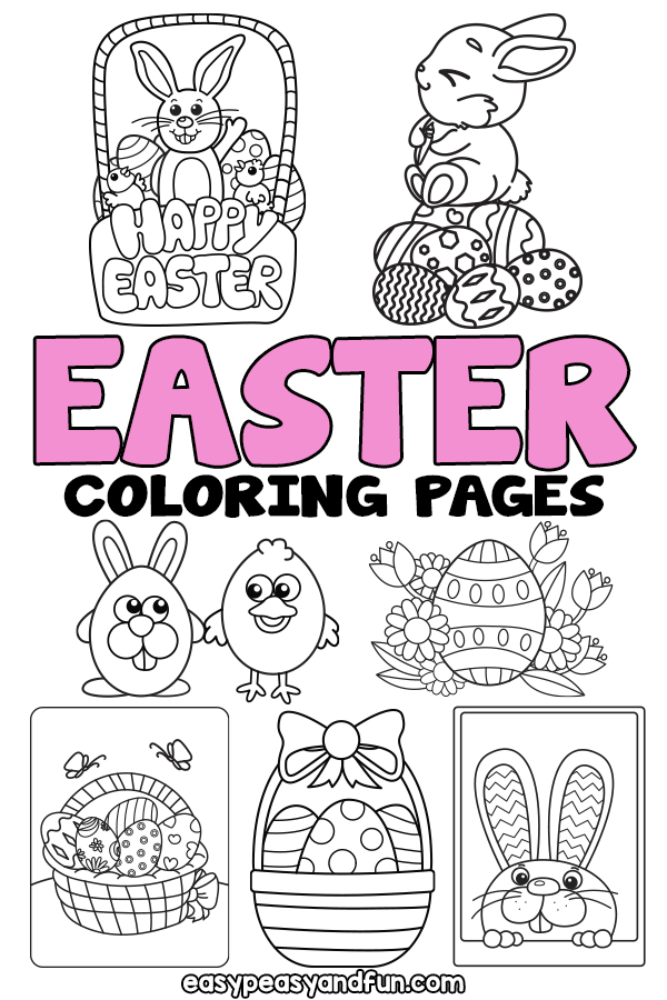 Printable Easter Coloring Pages