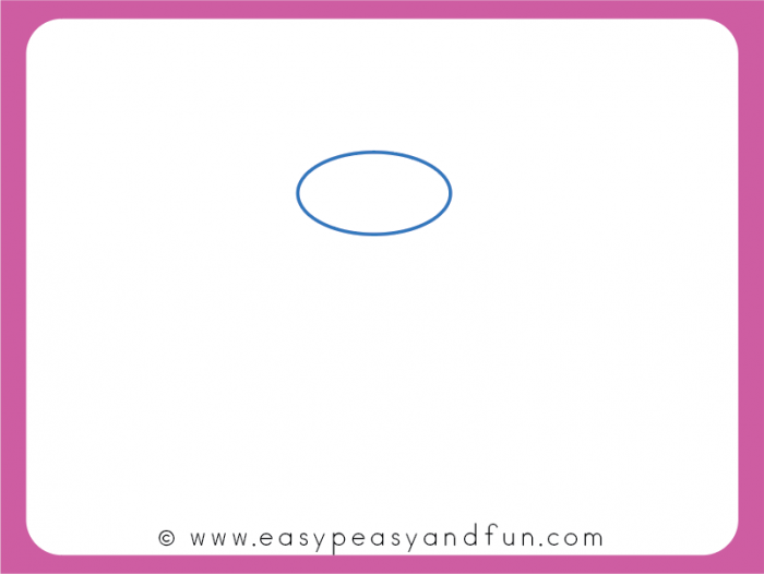 Start by Drawing an Oval