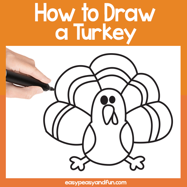 How to Draw a Turkey